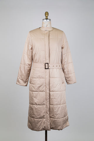 Doudoune beige longue (6)