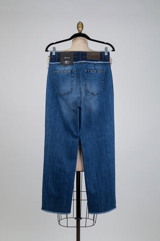 Pantalon denim taille fusion (4-6-10)