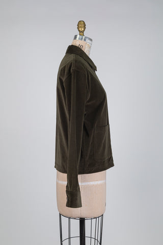 Green velvet overshirt (6)