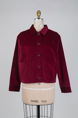 Purple velvet overshirt (6)