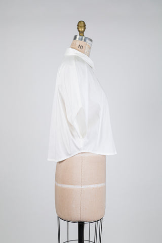 Chemisier blanc oversized (L+XL)