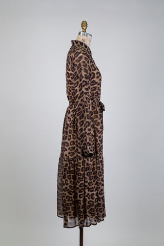 Robe chemisier léopard (6)