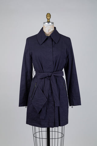 Fitted navy blazer (XS+S)