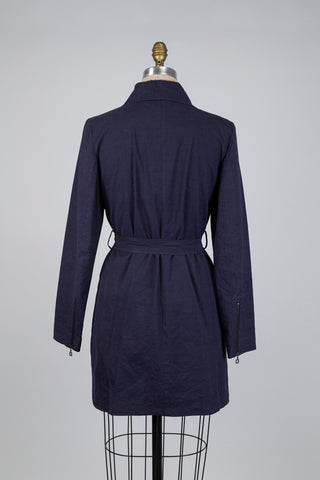 Fitted navy blazer (XS+S)