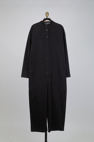 Oversized black jumpsuit (S+)