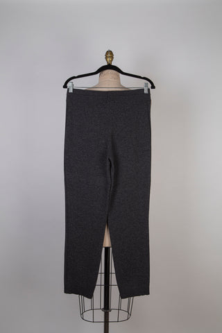 Pantalon jogger en tricot luxueux graphite (6)