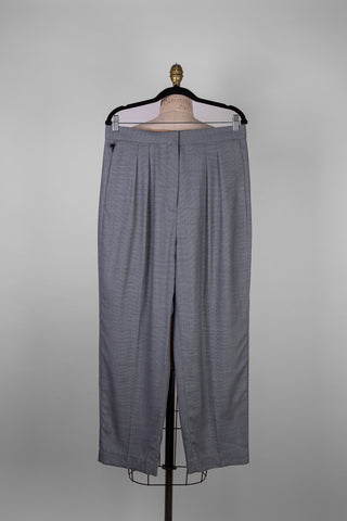 Pure wool optical herringbone trousers (12)