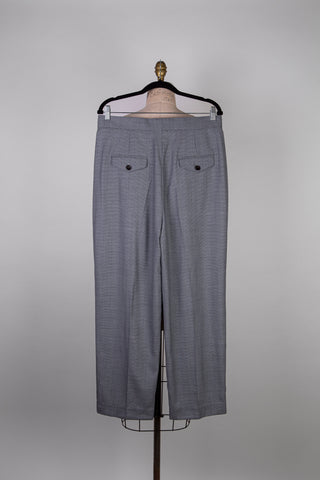 Pure wool optical herringbone trousers (12)