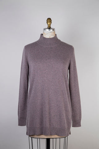 Heathered lilac knit sweater (XS and S)