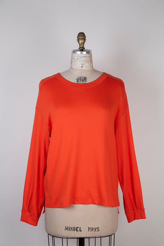 Fiery Stretch Cotton Sweater (M and L)