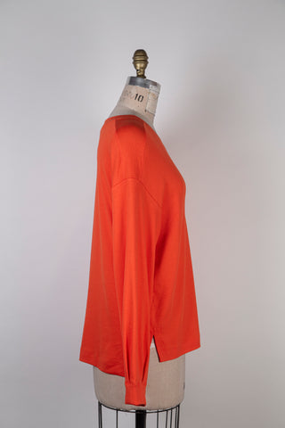 Fiery Stretch Cotton Sweater (M and L)