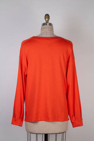 Fiery Stretch Cotton Sweater (M and L)