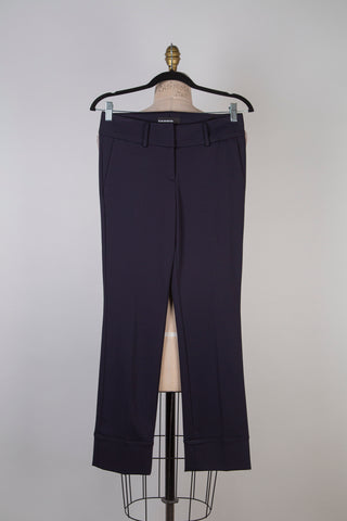 Classic navy tailored pants (6 and 8)