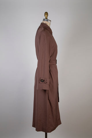 Trench-style jacket in iced cocoa weave (6)