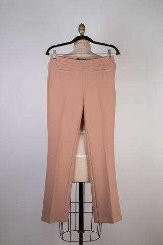 Pantalon bootcut rose thé (4+6)