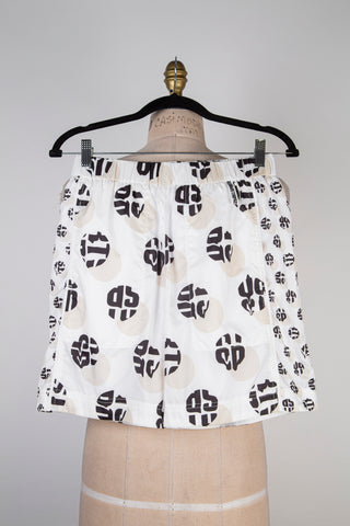 Graphic polka dot sports shorts (XS to M)