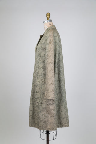 Veste en jacquard vert (S)