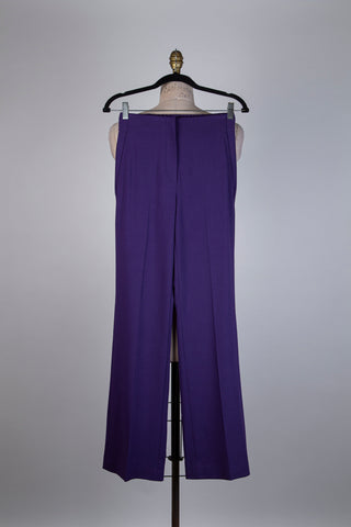 Purple High Waisted Flared Pants (2 &amp; 4)