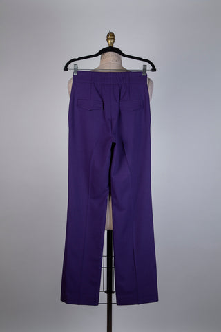 Purple High Waisted Flared Pants (2 &amp; 4)