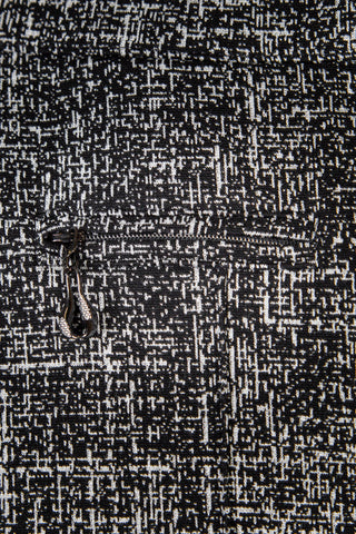 Black cream ribbed leggings (2+4)