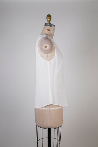 White pleated wrap top (4)