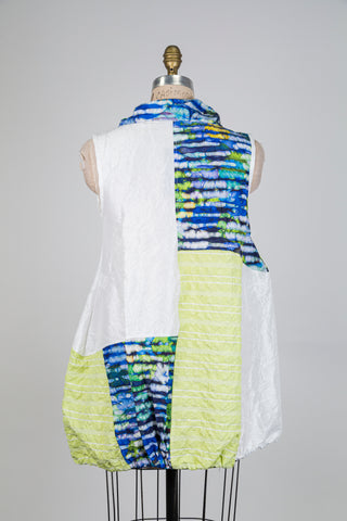Modular patchwork balloon jacket (S+L)