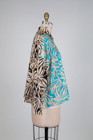 Chemisier oversized double floral (6)