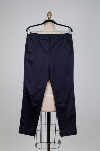 Elegant blue-black trousers (6)