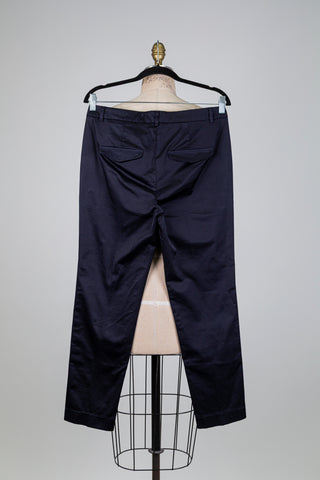 Elegant blue-black trousers (6)