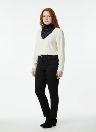 DANDY navy lace scarf (one size)