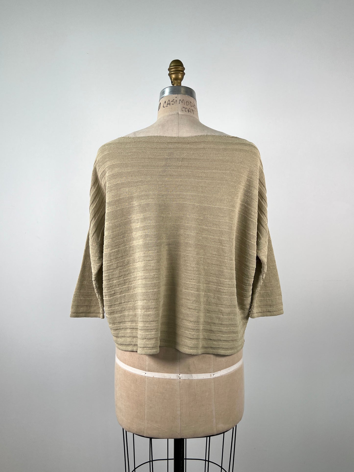 Chandail amande écourté en tricot IMP* (XS à L)