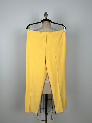 Yellow tailored pants (8+10)