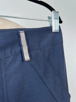 Navy jogger effect pants (6-10-12)