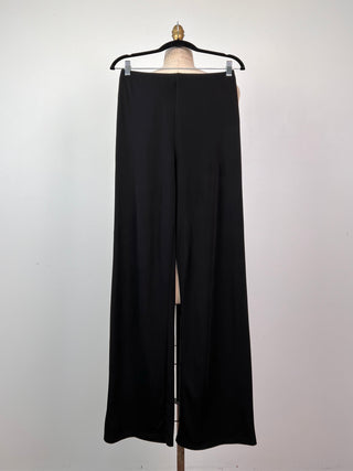 Straight flowing pants with elasticated waist (S and M)