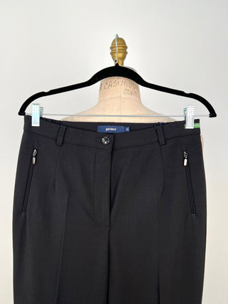 Pantalon tailleur noir lavable (8)