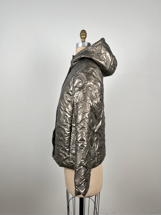 Bronze coat with embossed logo (XS)