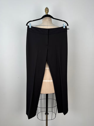 Pantalon cigarette mou chic noir (2)