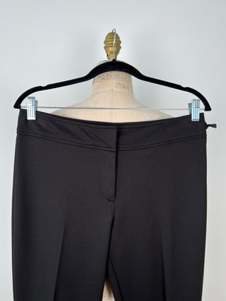 Black chic soft cigarette pants (2)