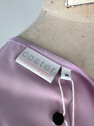 Rainbow Holographic Lilac Ruffle Blouse (6) *imp*