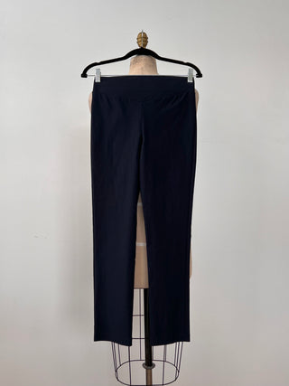 Navy woven legging pants (XS)