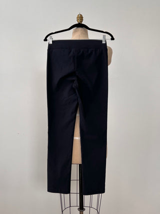 Navy woven legging pants (XS)