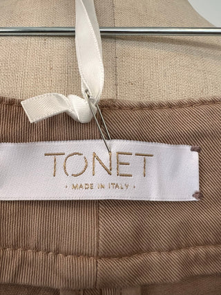 2101TO1894 - Straight pants in taupe twill cotton (4)