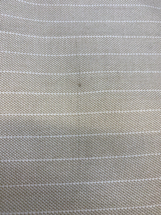 Pantalon crème sport-chic à fines rayures (6)