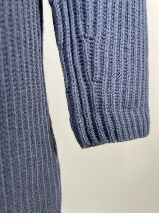 Washable Slate Blue Knit Jacket (6-10)