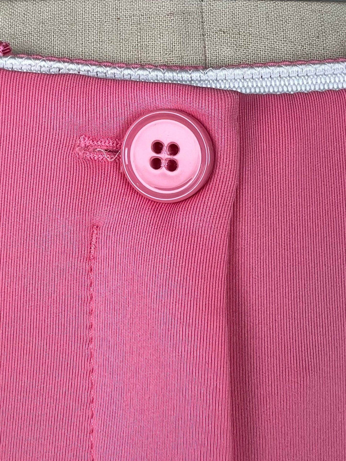 Pantalon bootcut techno chic rose bonheur (XS et S)