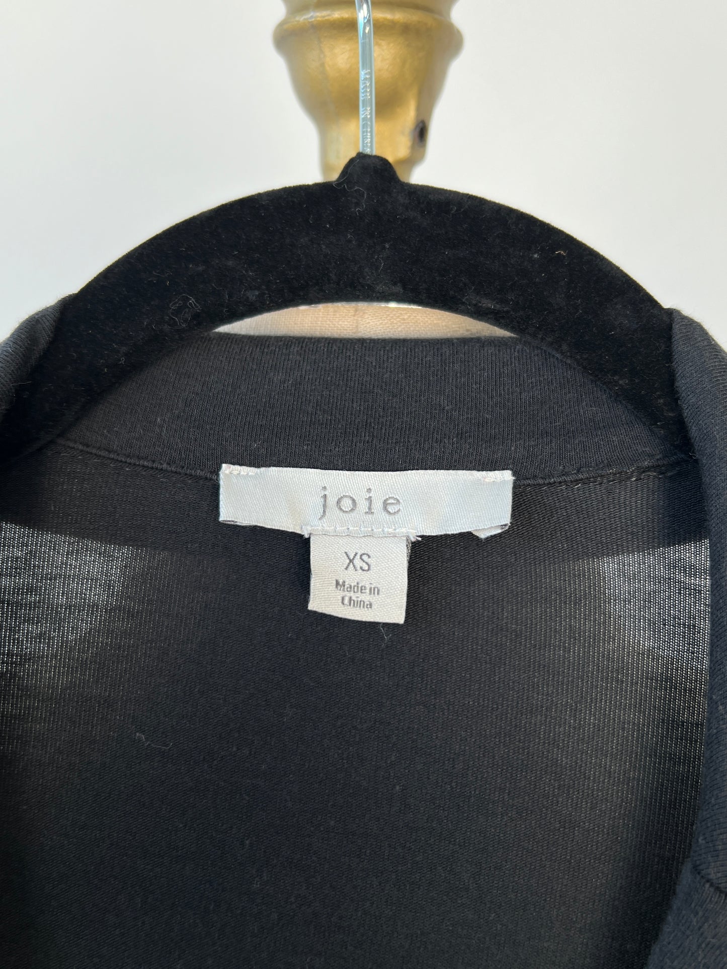 Jumpsuit confort noir lavable (XS)