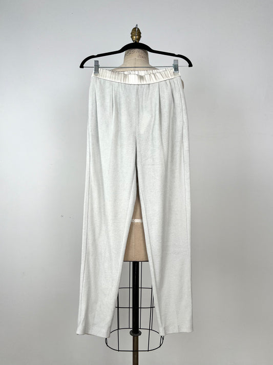 Pantalon ratine chic craie (XS)