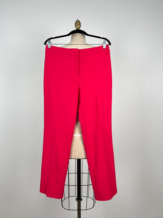 Pantalon tailleur fuchsia vibrant (8)