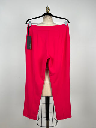 Pantalon tailleur fuchsia vibrant (8)