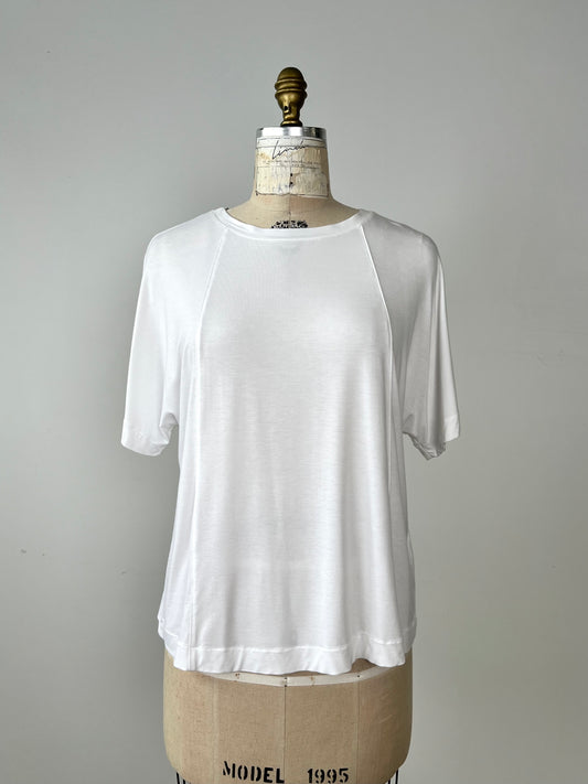 T-shirt kimono fluide blanc (6)